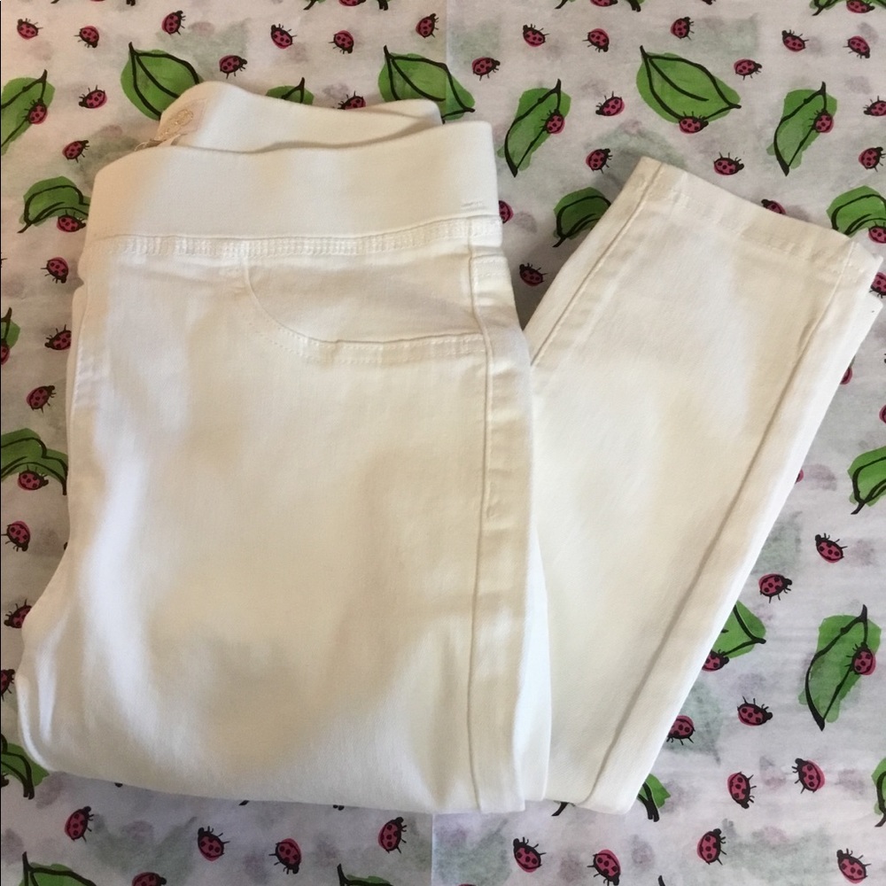 White jeggings